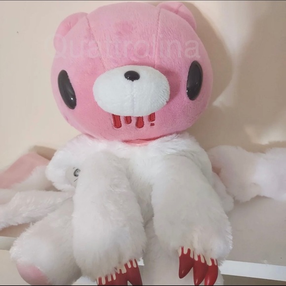 Gloomy Bear dressed up as a Chax bunny plushy.(RARE) - Picture 2 of 7